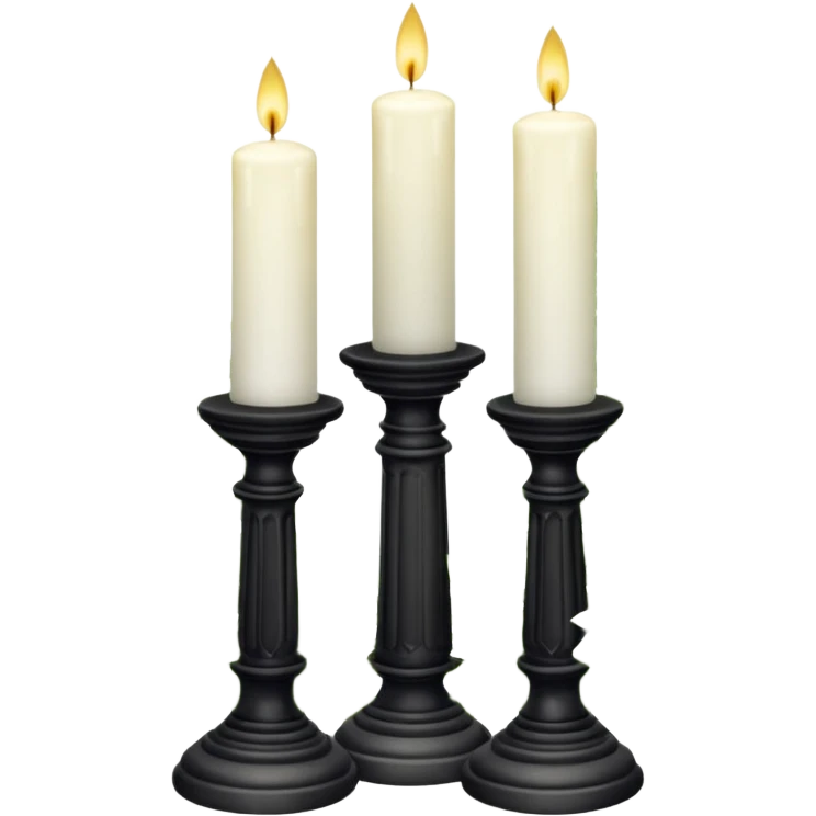 Aesthetic scene of Candles white and with flowers and marble pedestals and lush vines and ferns aesthetic decorations scenery  emoji