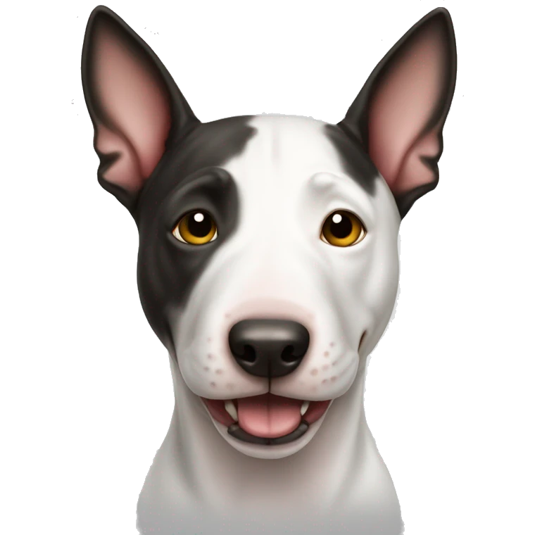 Dog bull terrier emoji