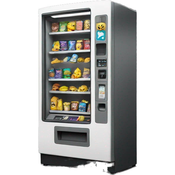 Vending machine emoji