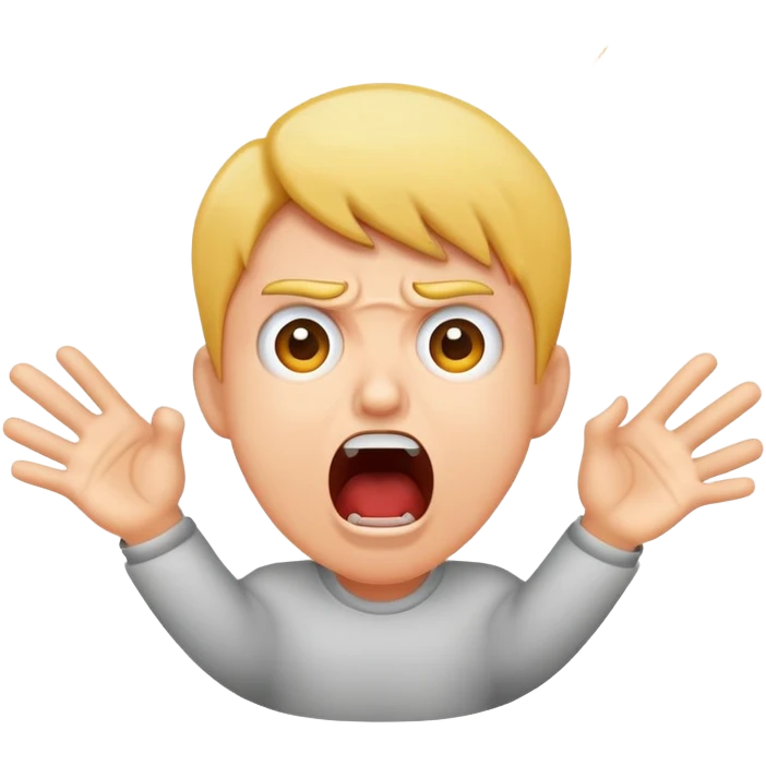 Going crazy emoji