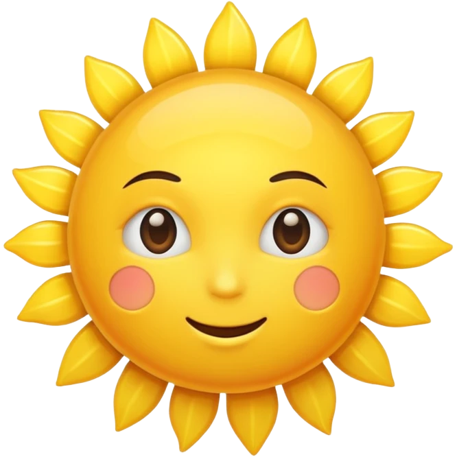 sun emoji