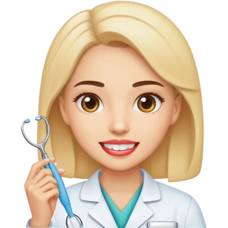 Dentist girl emoji