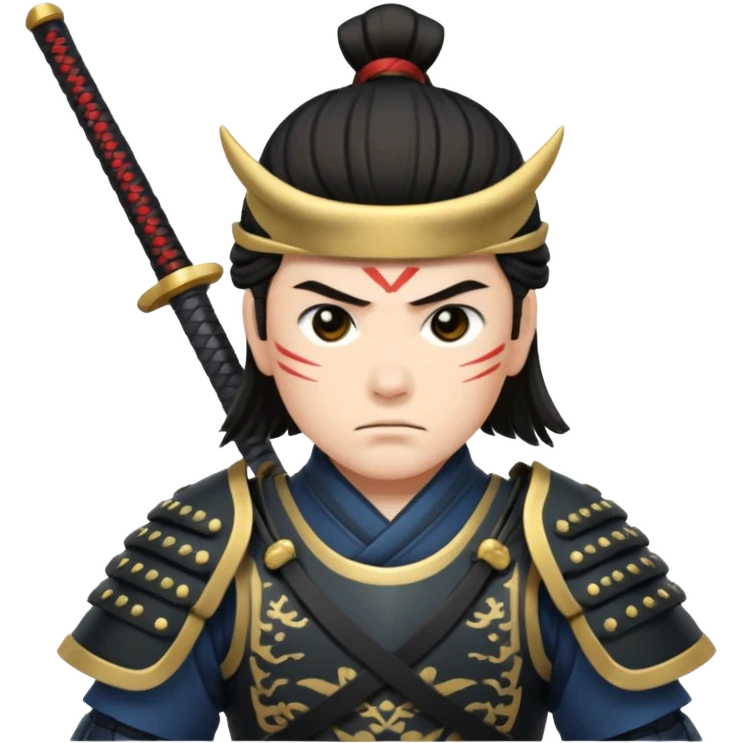 japan samurai fighting emoji