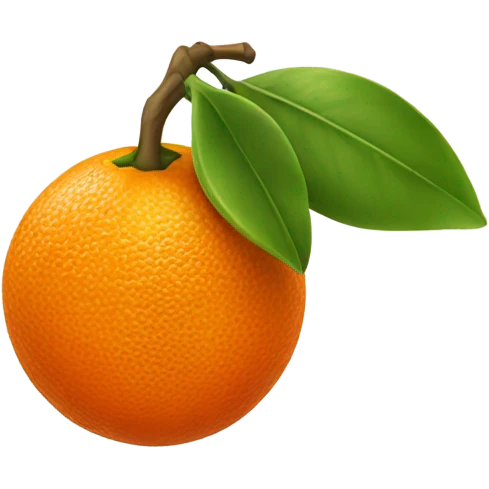 orange emoji