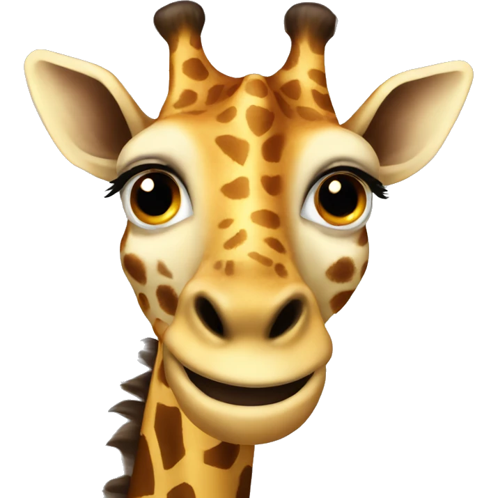 girrafe smile emoji