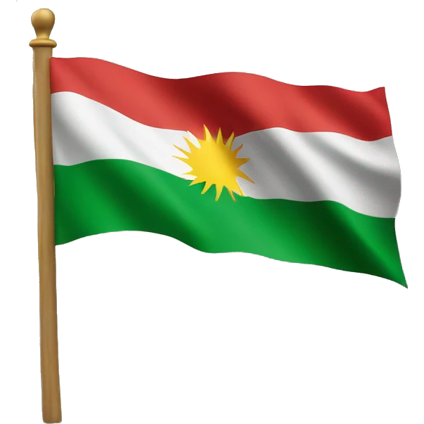 kurdistan flag emoji