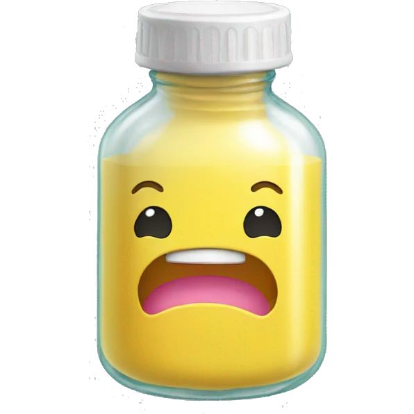 Gum bottle with name  emoji