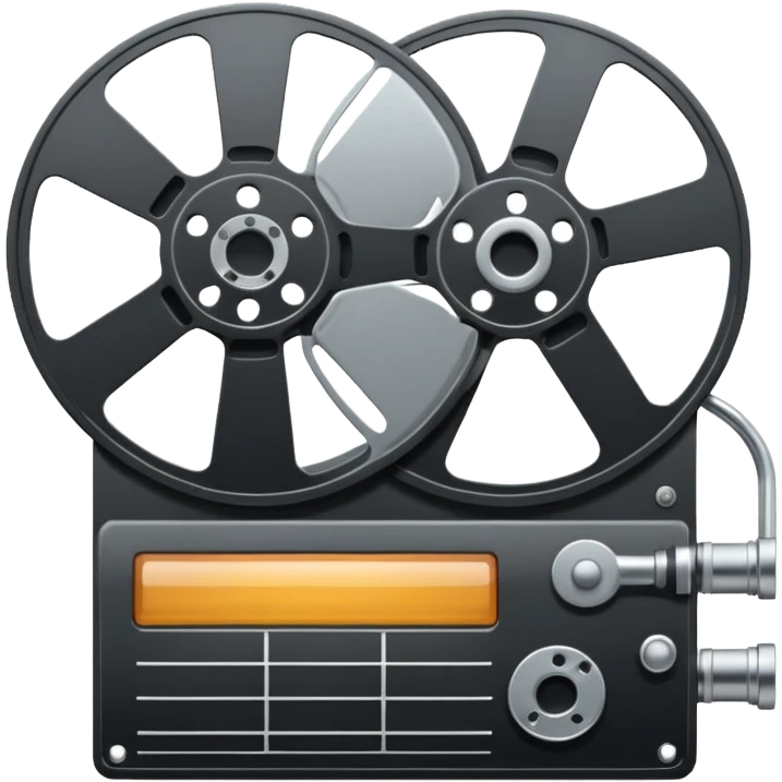 mac os icon physical film 60s recording emoji