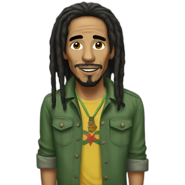 Bob Marley emoji