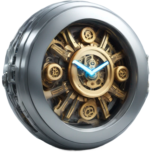 Time machine emoji