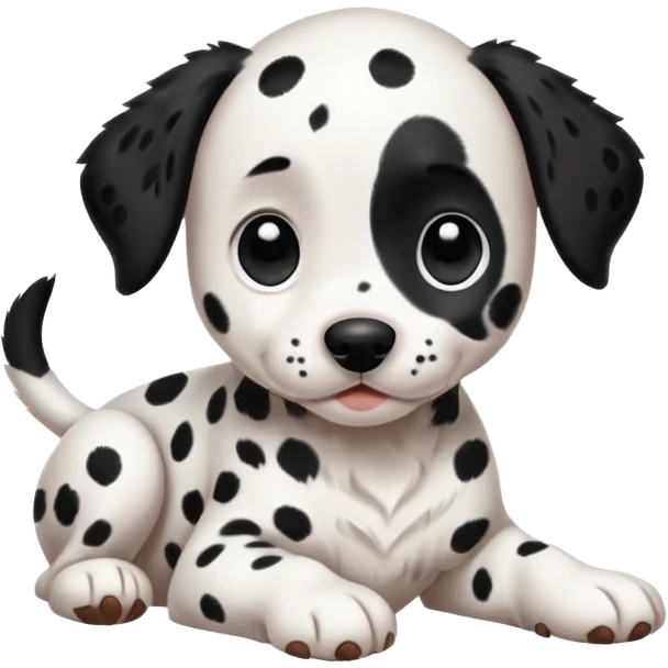 dalmatian puppy emoji