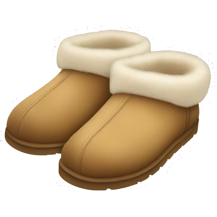 UGG slippers  emoji