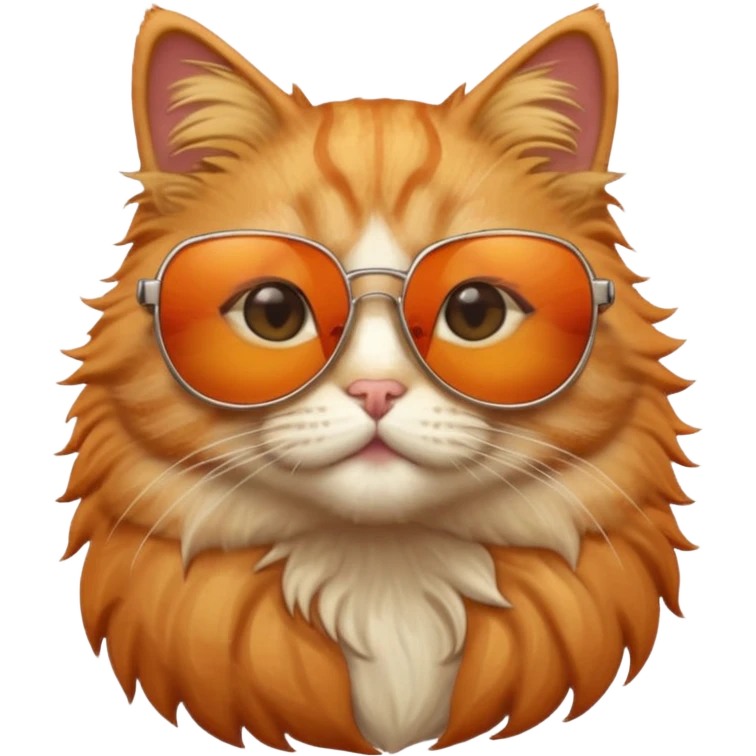 Cat wearing sunglasses emoji