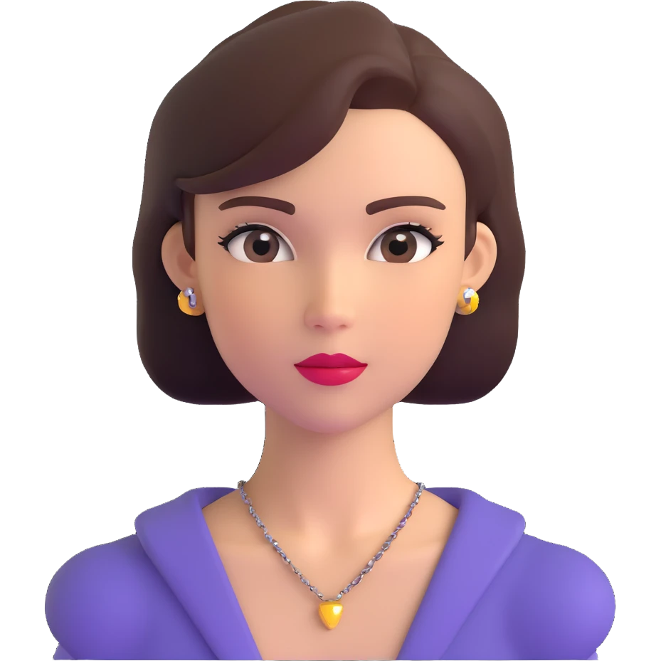 beautiful girl, glamorous look, confident expression emoji