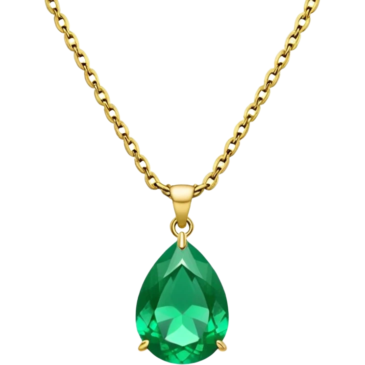 green necklace  emoji