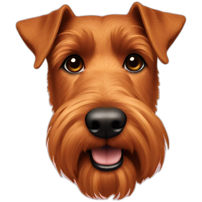 Irish terrier emoji