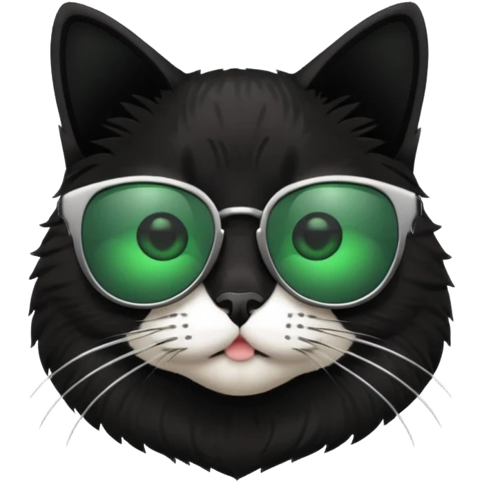 Cat wearing sunglasses emoji