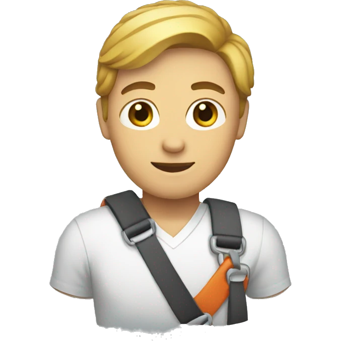 person with arm in a sling emoji