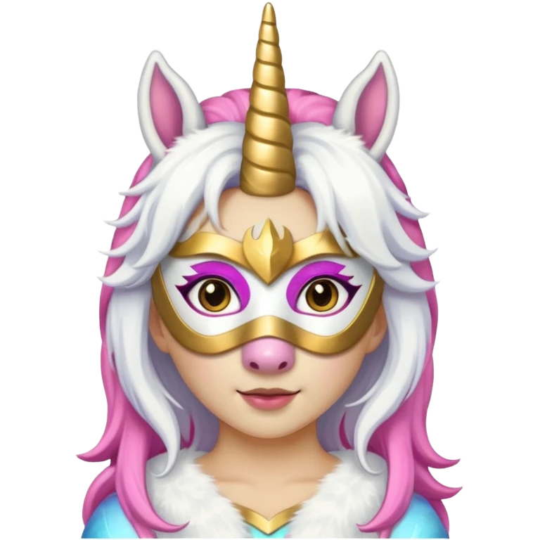 unicorn face scout girl emoji