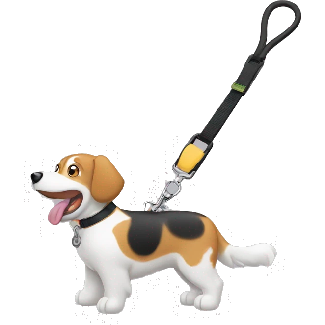 retractable dog leash handle emoji