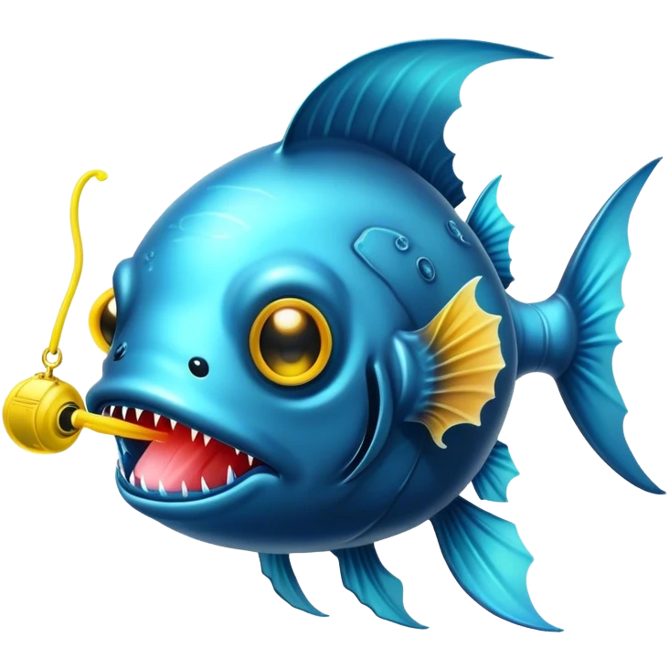 Anglerfish cute  emoji