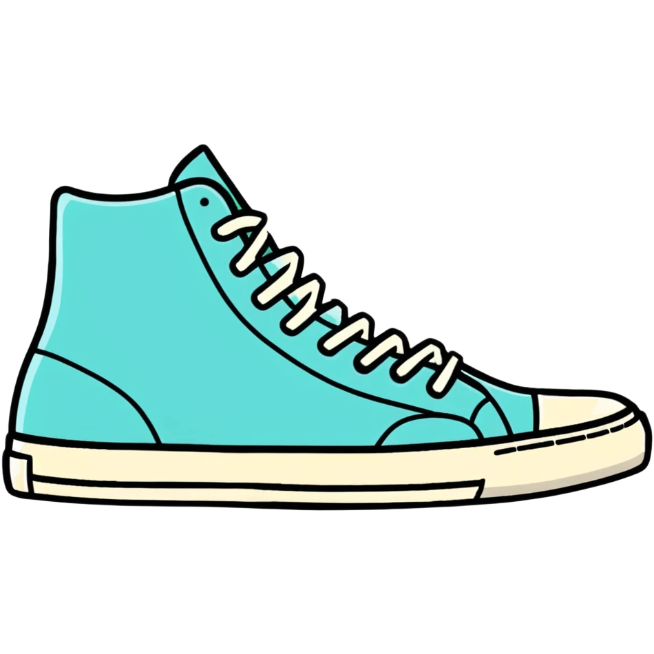 pair of retro sneakers emoji