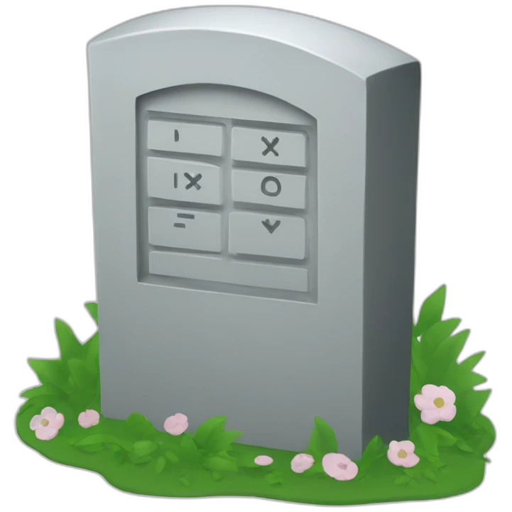 microsoft excel gravestone emoji