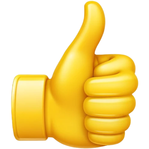 mini thumbsup emoji emoji
