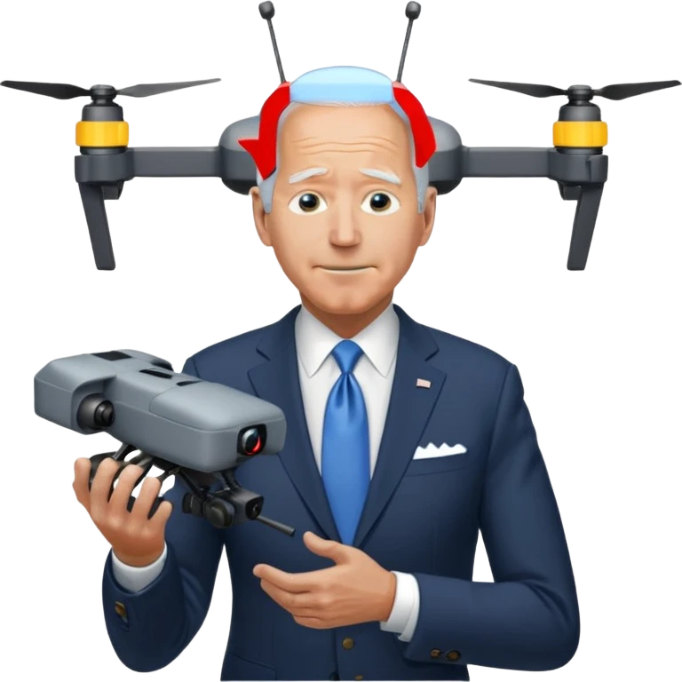 biden drone emoji
