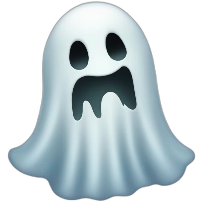 a ghost emoji
