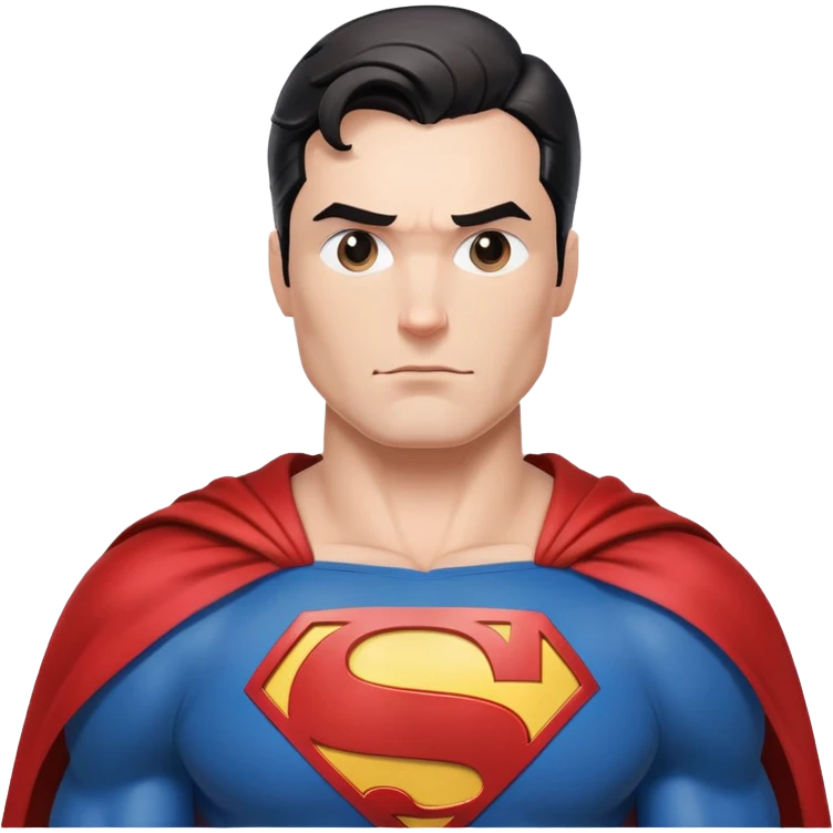 superman with cape emoji