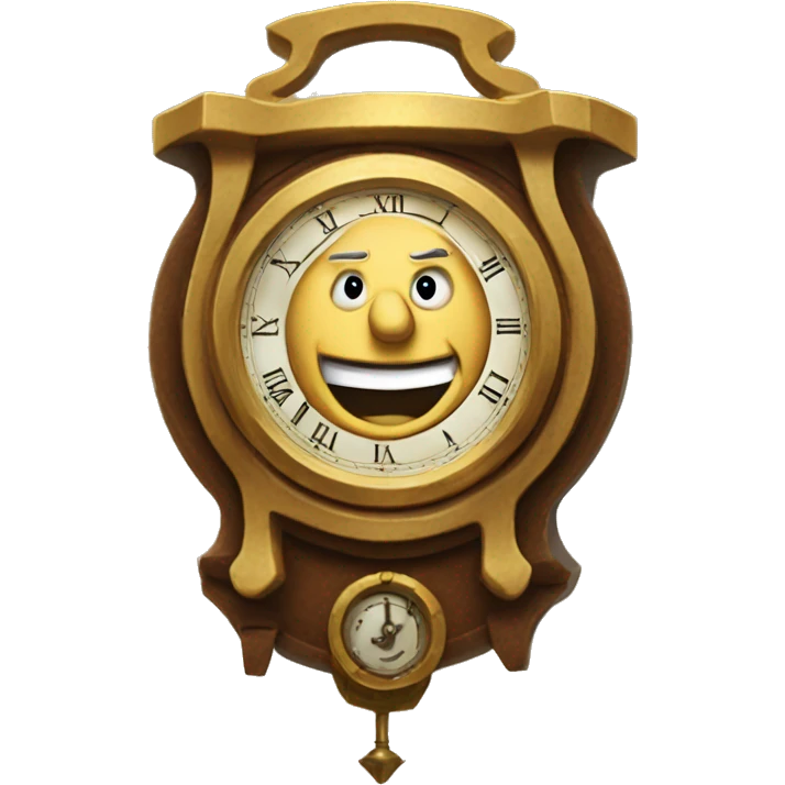 Cogsworth clock emoji