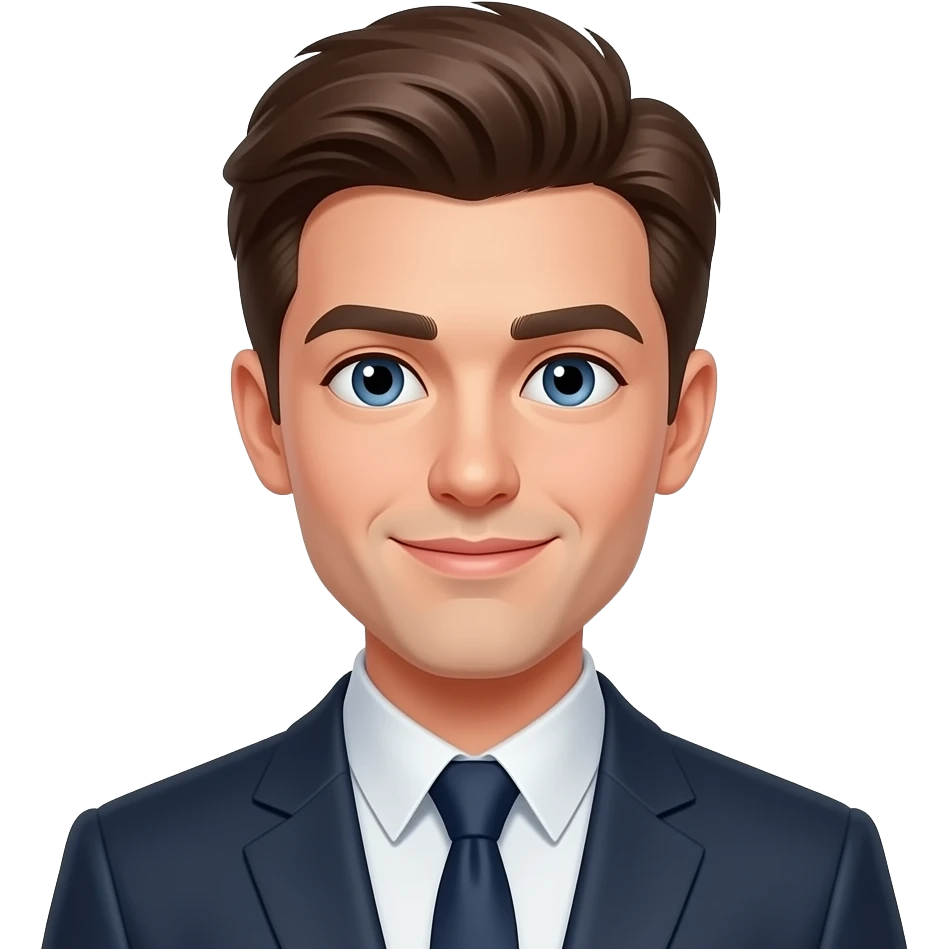 Аватарка мужская молодой стильный симпатичный парень emoji