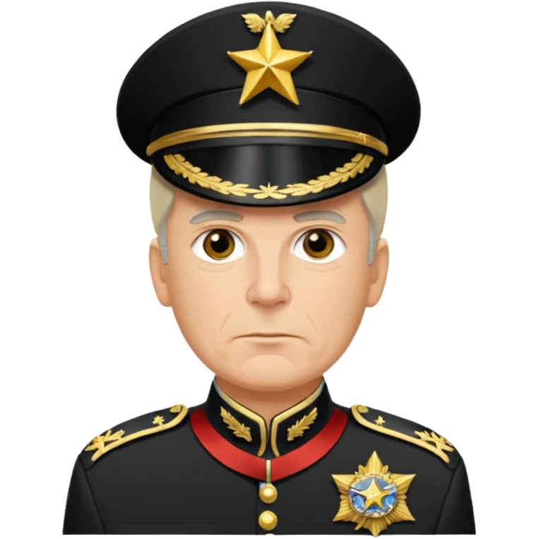 An American general in full uniform emoji