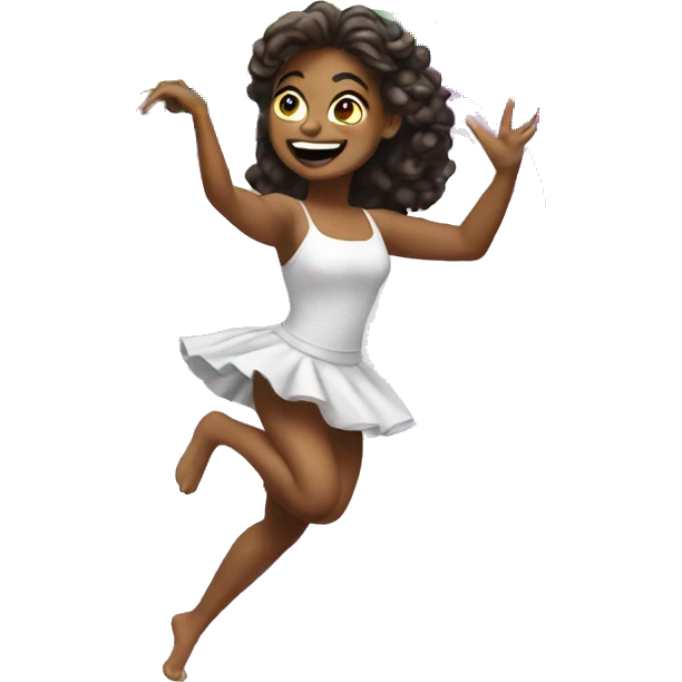 Rainbow cereal dancing girl  emoji