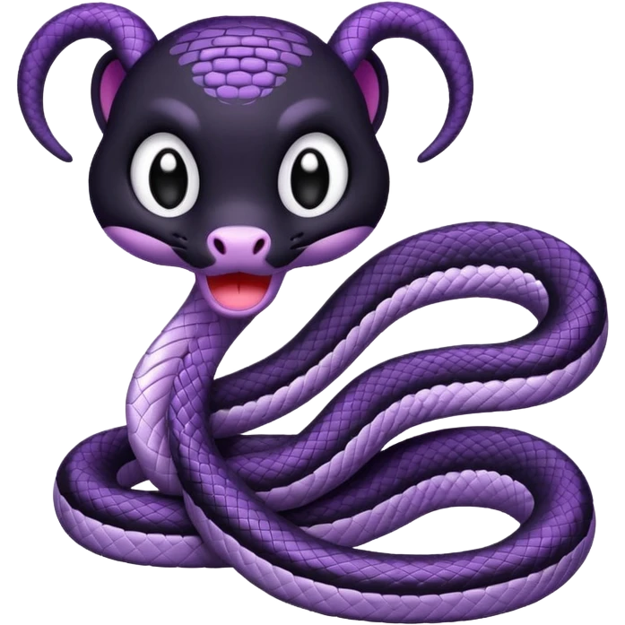 Kuromi snake emoji
