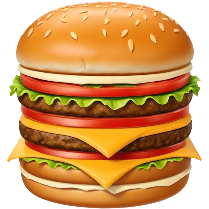hamburguesa contenta emoji