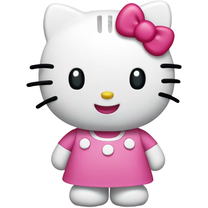 happy hello kitty emoji