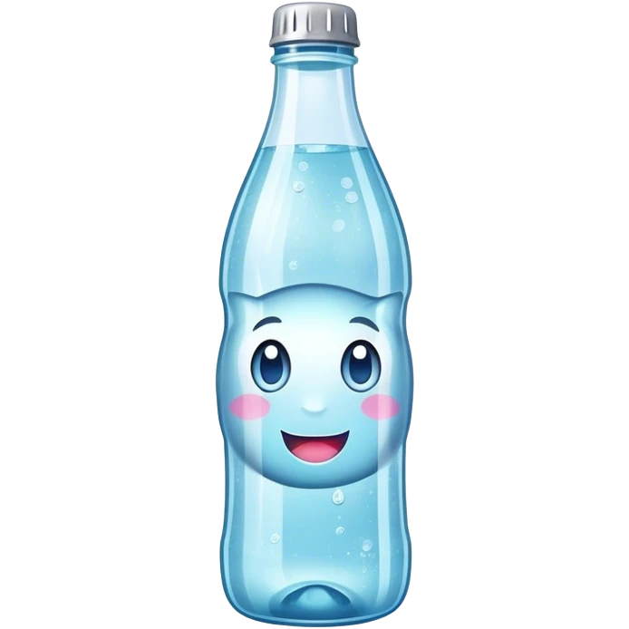 Sparkling water bottle  emoji