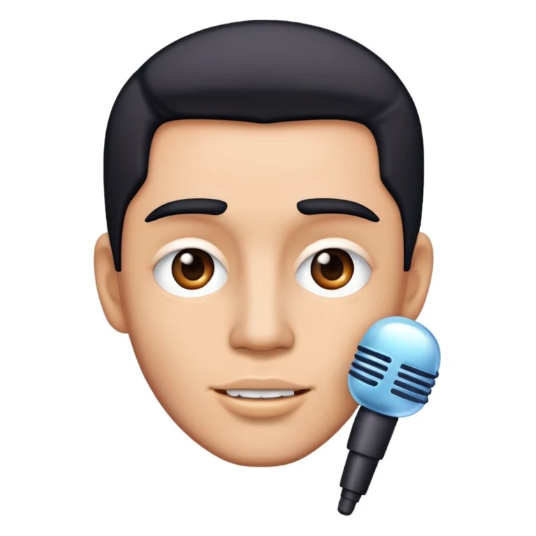 La chanteuse Ice piece emoji