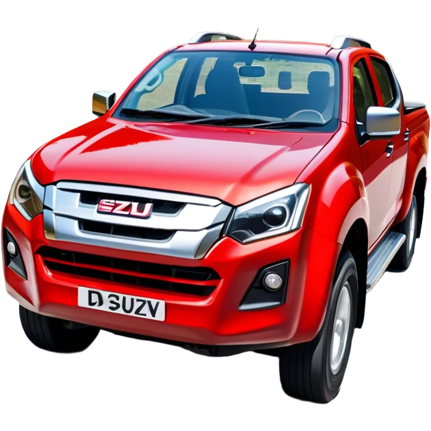 Isuzu D-MAX - Isuzu (Model Year: 2024) (Iconic colour: Red) emoji
