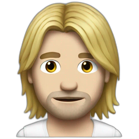 kurt cobain emoji