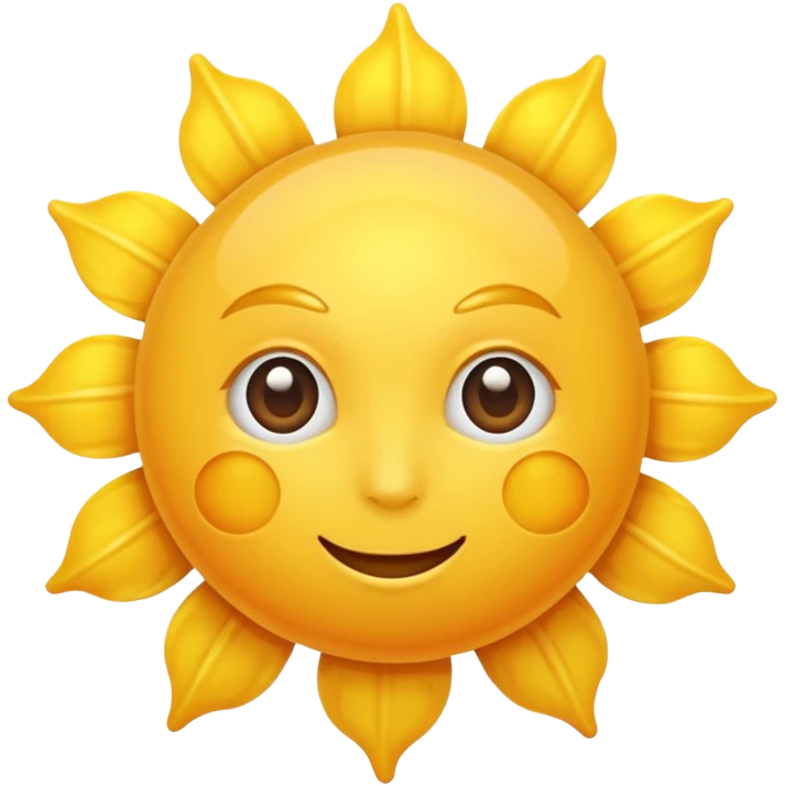 the SUN emoji