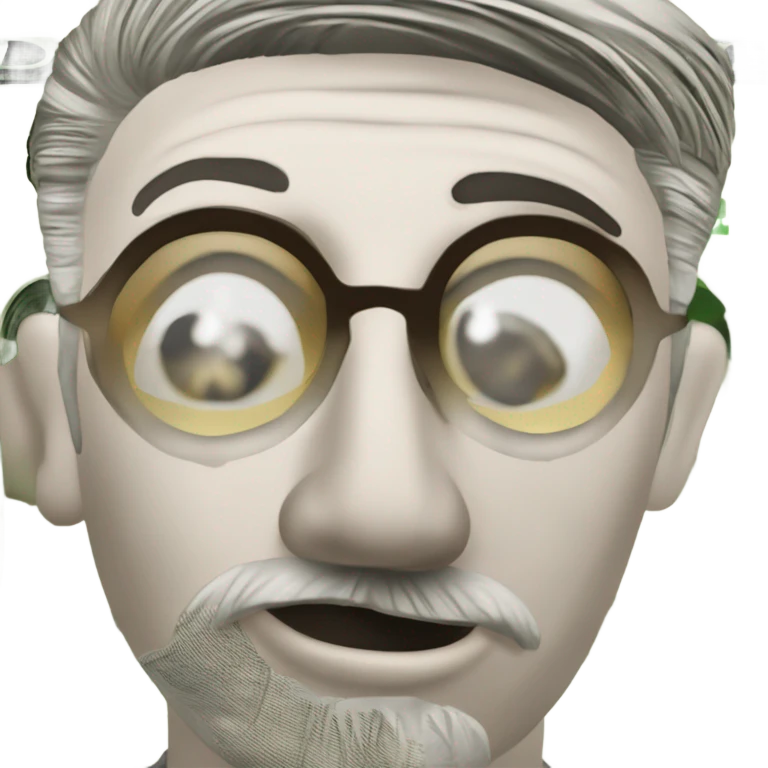 Geld um Kopf  emoji