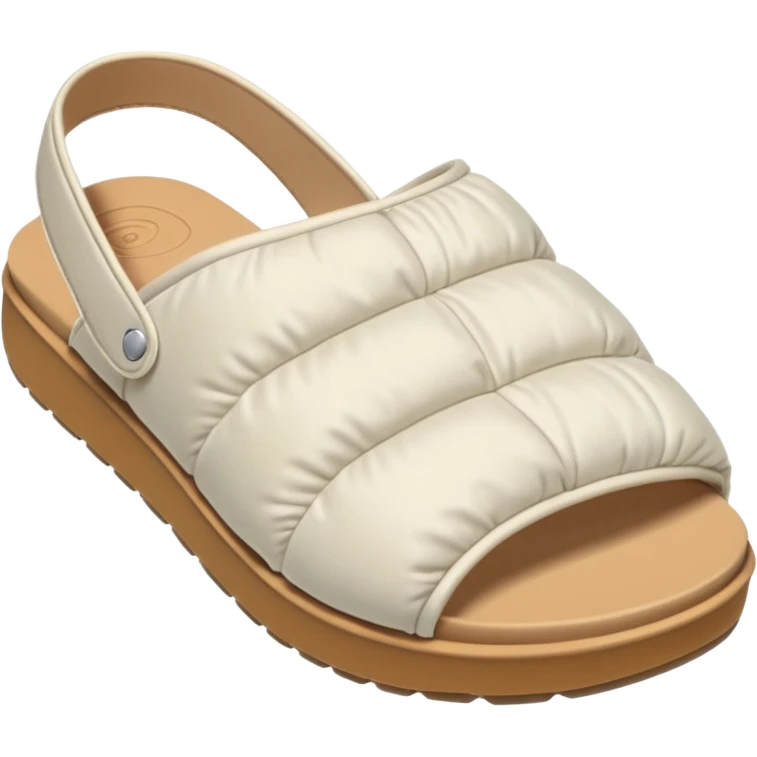puffer summer shoes emoji
