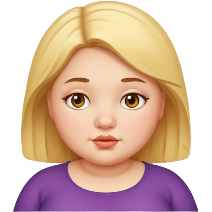 fat girl emoji