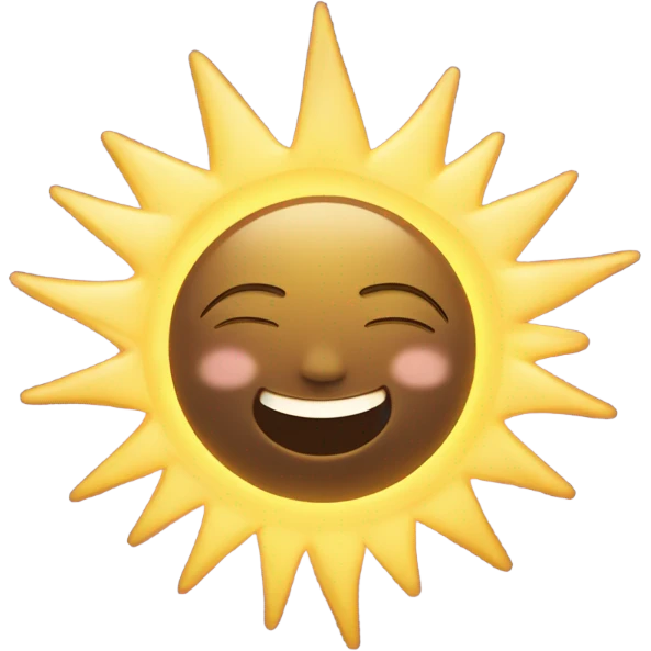 Sun, moon, and stars emoji