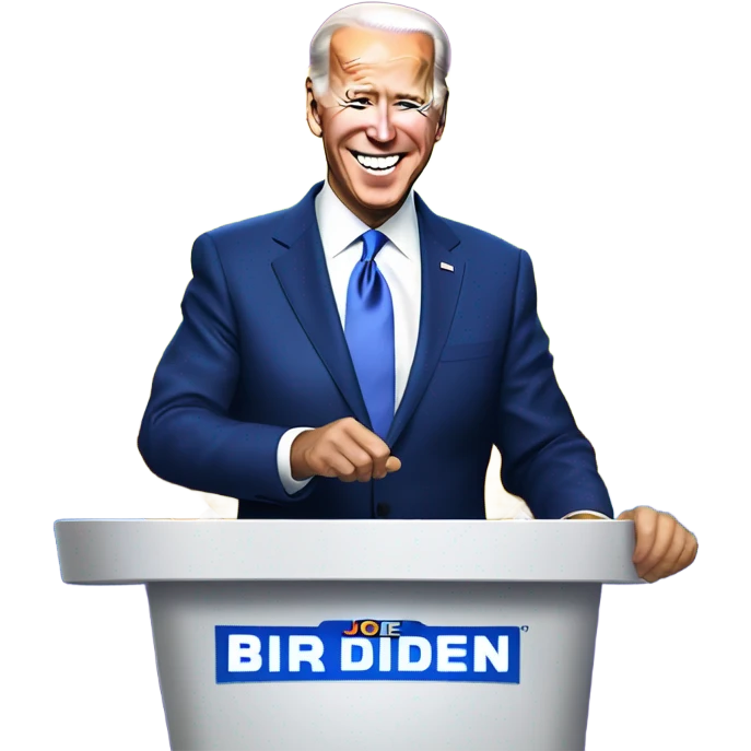 Joe Biden hosting Family Feud emoji