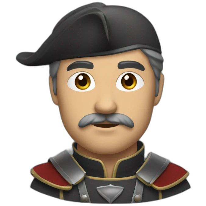 Chevalier musclé emoji