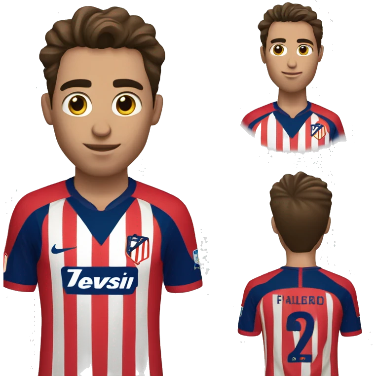 jugador del atletico de madrid emoji